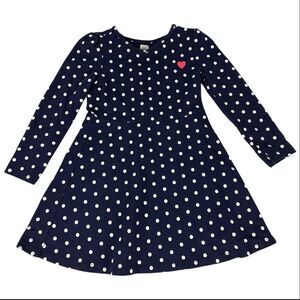 Gap Girls Small 6-7 Polka Dot Skater Dress